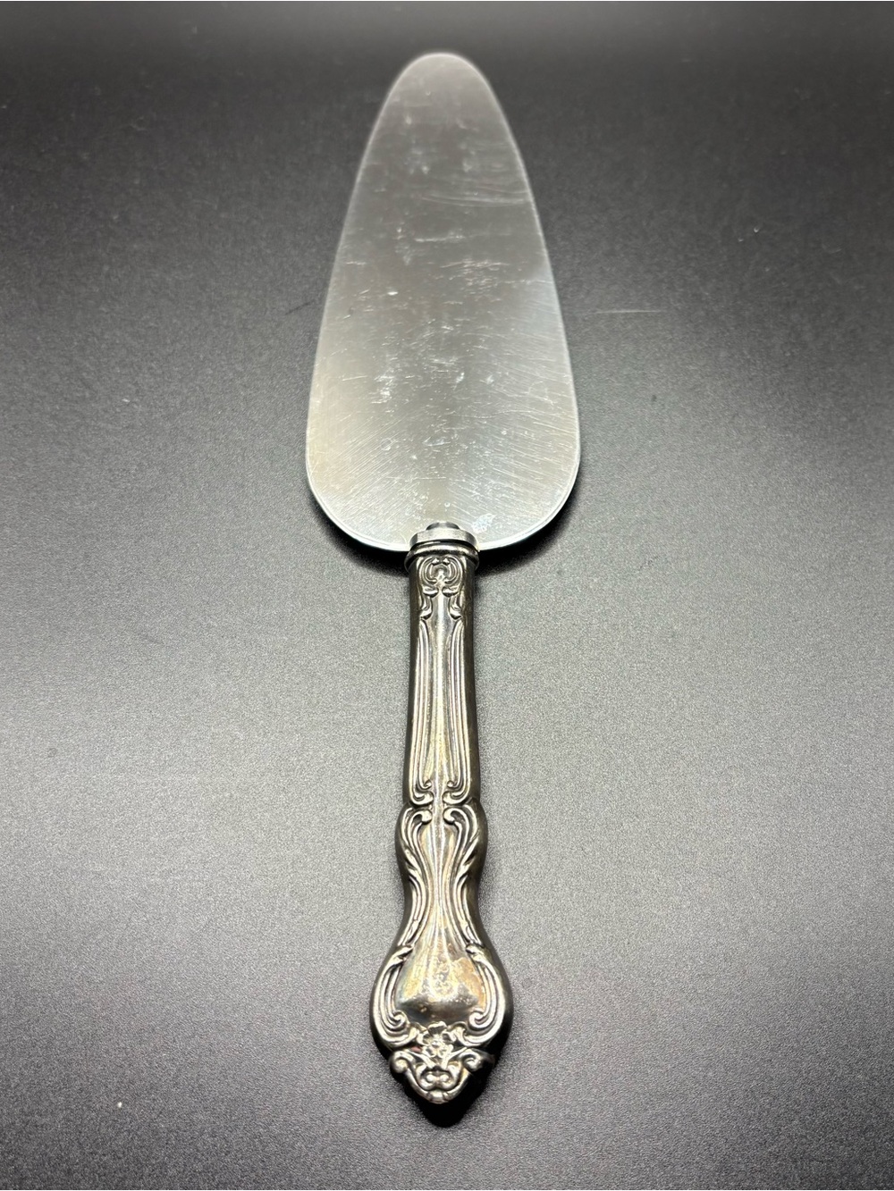 Vintage Web Silver Co. Sterling Handle Cake & Pie Server - Ancestry Pattern